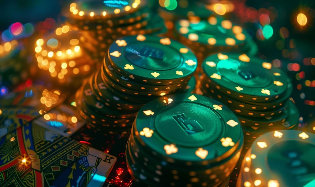Ilustrasi gameplay sportsbook dan live casino di huptoto